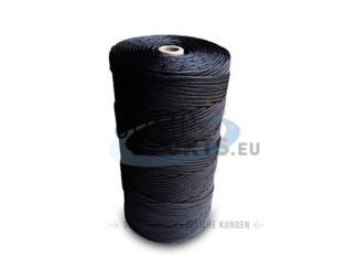 Bindeschnur 3mm PE schwarz, 260m