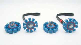 Rotor-Disk-System für Typ 4 Latex Strips, 4 Drehwirbel inkludiert!