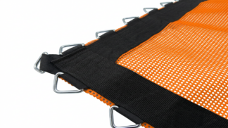 Typ 2 PVC Sprungtuch orange für Trampolinanlagen