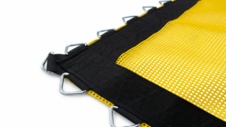 Typ 2 PVC Sprungtuch gelb für Trampolinanlagen